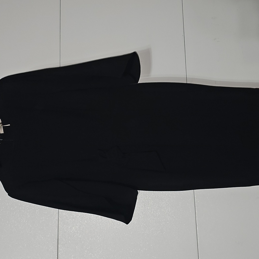 Newbury Street Elegant Black Dress With Statement Sleeves